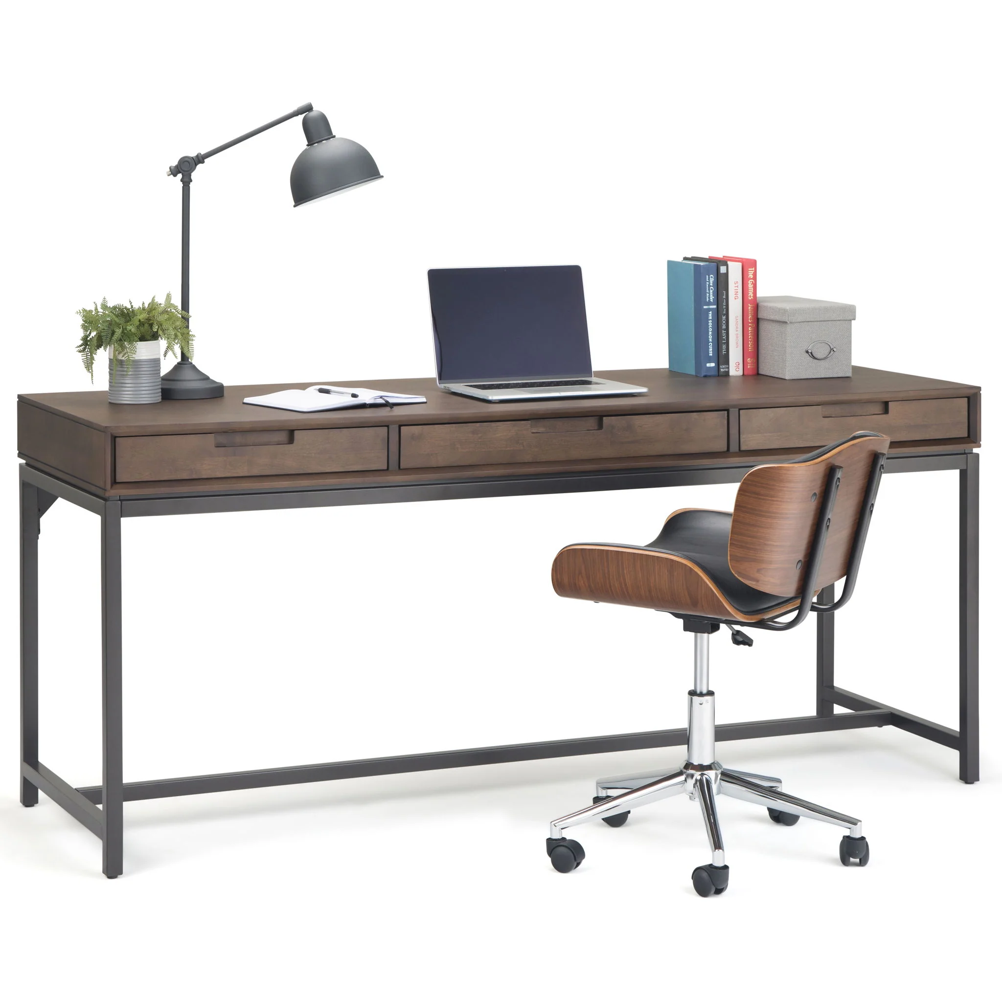 Banting - Mid Century Wide Desk, Handcrafted - Image 9