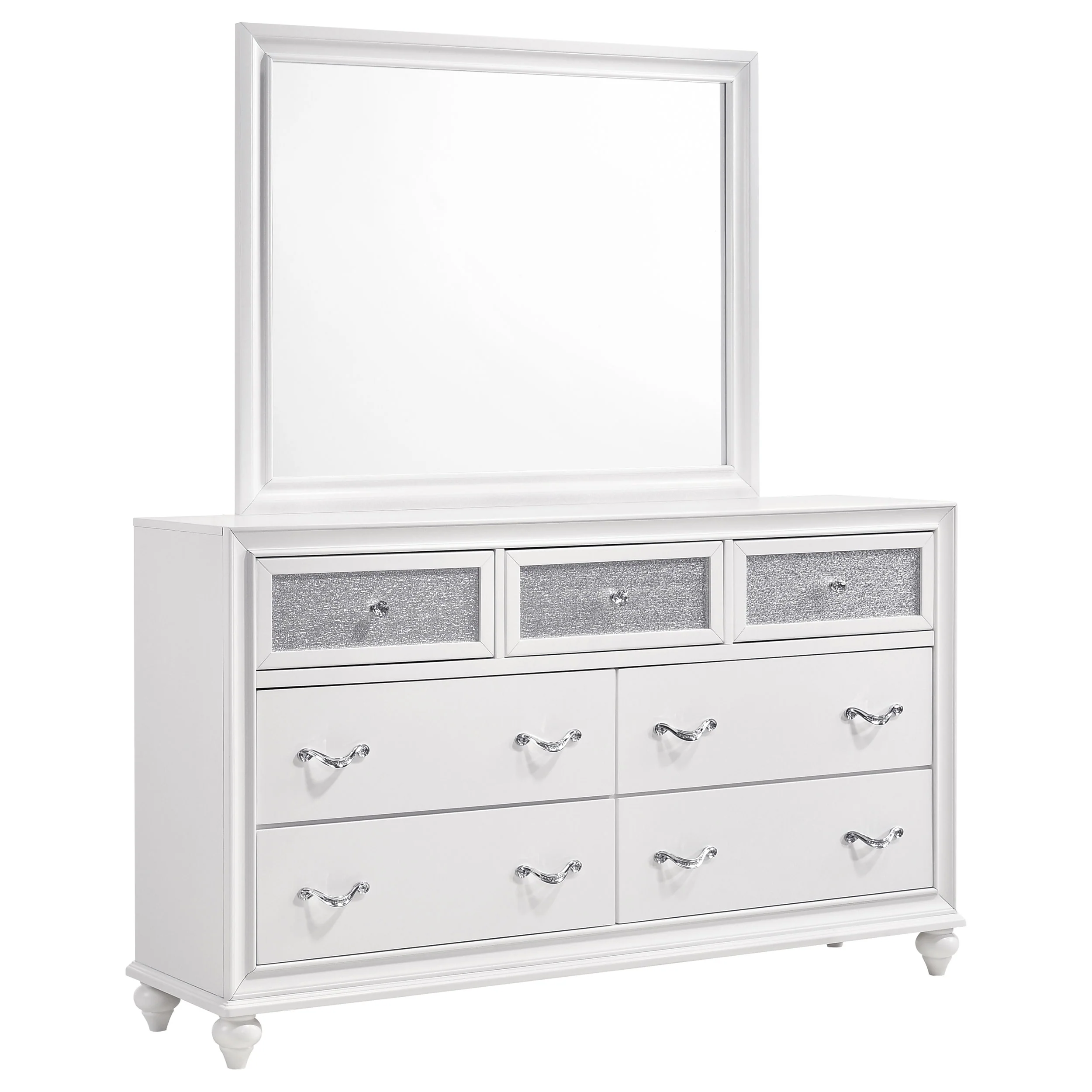 Barzini - 7-drawer Dresser With Mirror - Image 13