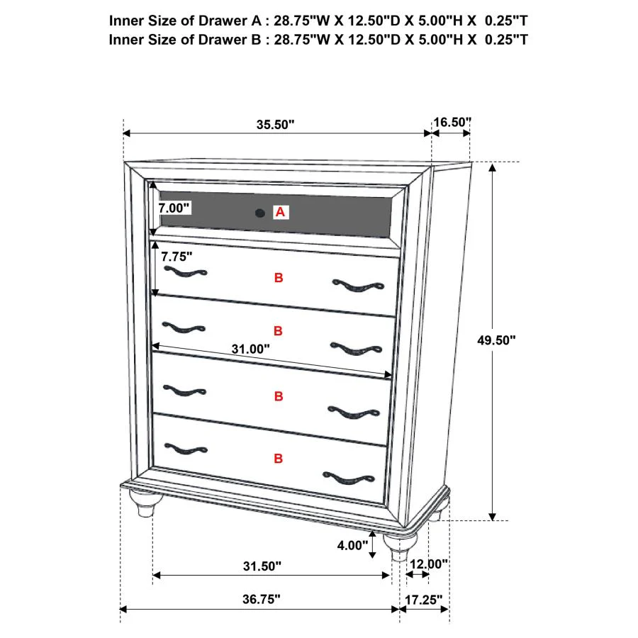 Barzini - Bedroom Set - Image 110