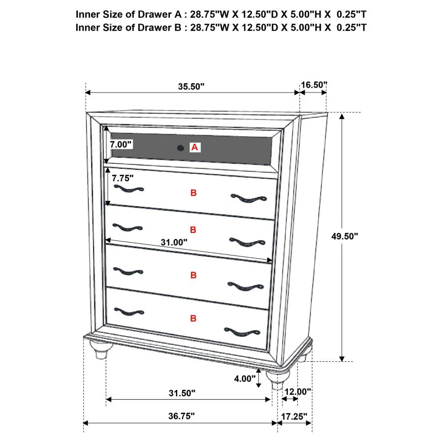 Barzini - Bedroom Set - Image 114