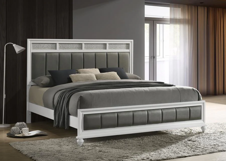Barzini - Upholstered Panel Bed - Image 5