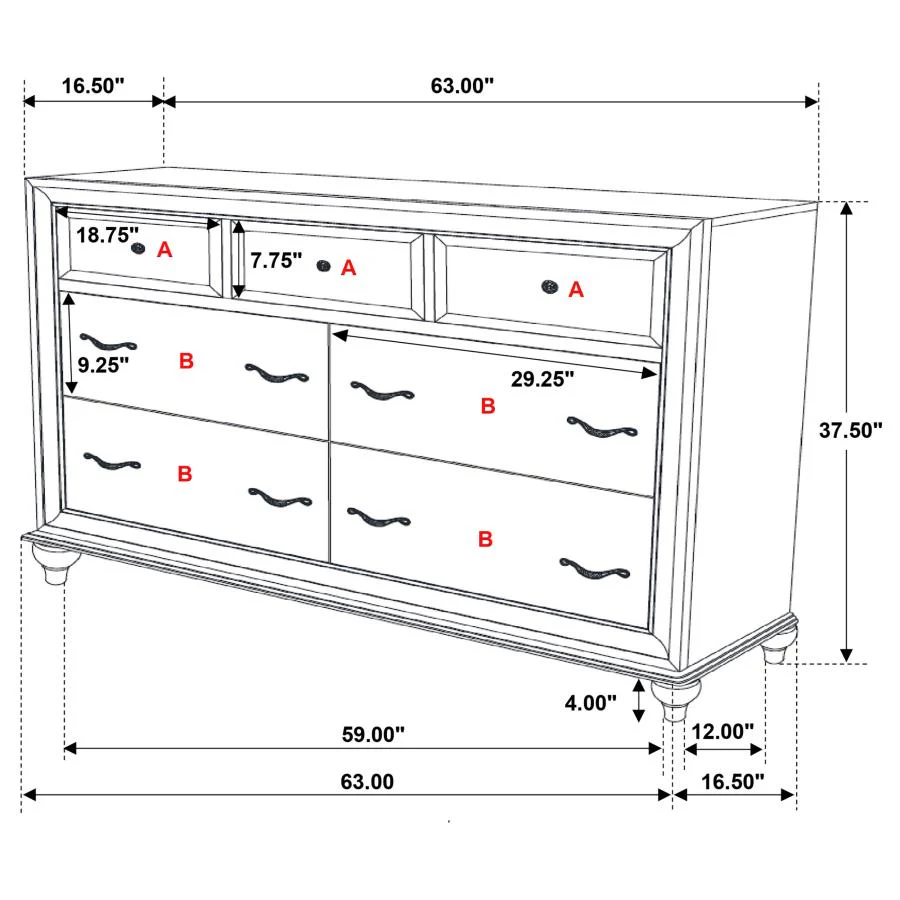 Barzini - Upholstered Tufted Bedroom Set - Image 84