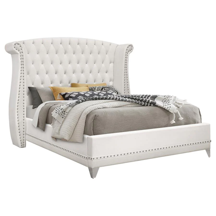 Barzini - Upholstered Wingback Bed - Image 4