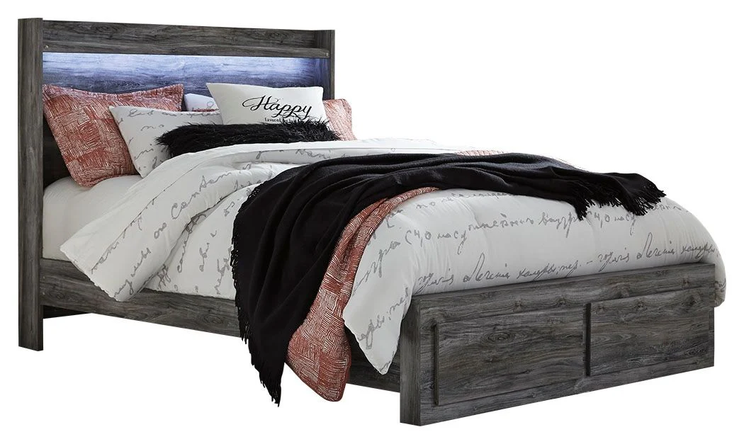 Baystorm - Panel Bedroom Set - Gray - Image 10