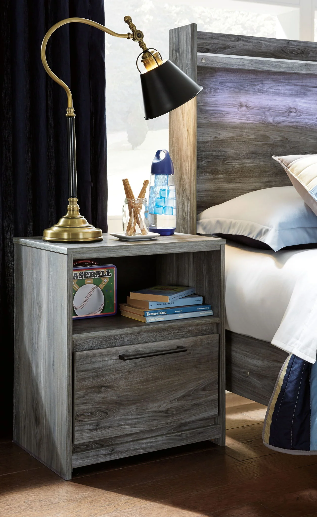 Baystorm - Panel Bedroom Set - Gray - Image 24