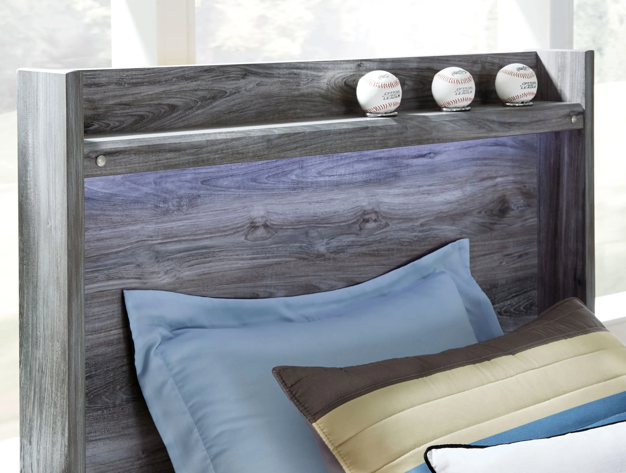 Baystorm - Panel Bedroom Set - Gray - Image 34