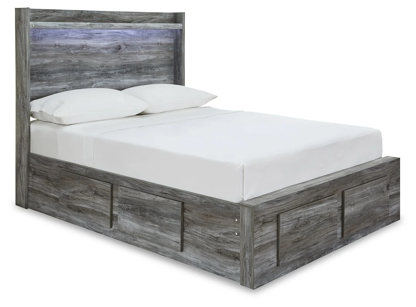 Baystorm - Panel Bedroom Set - Gray - Image 7