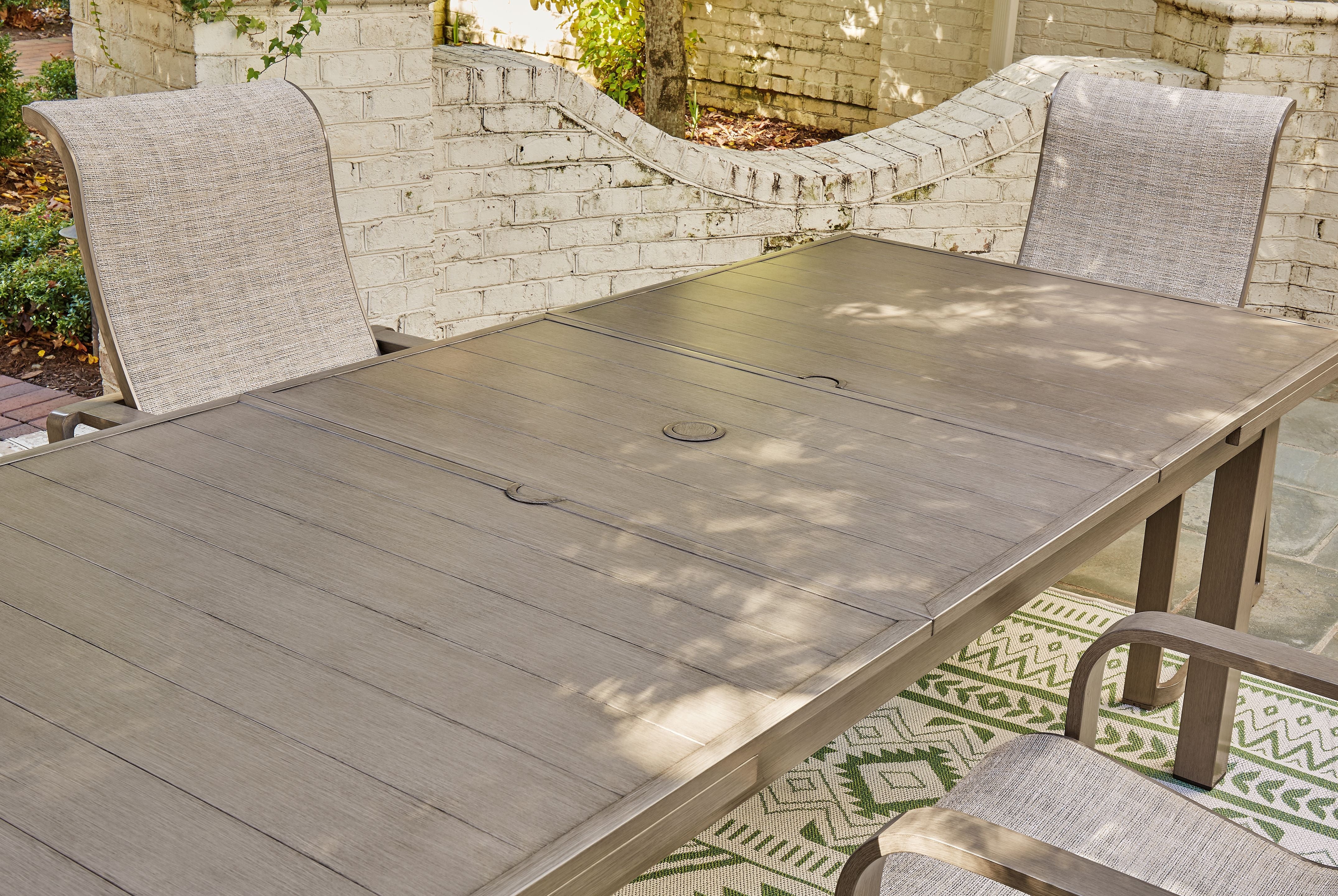 Beach Front - RECT Dining Room EXT Table - Beige - Image 11