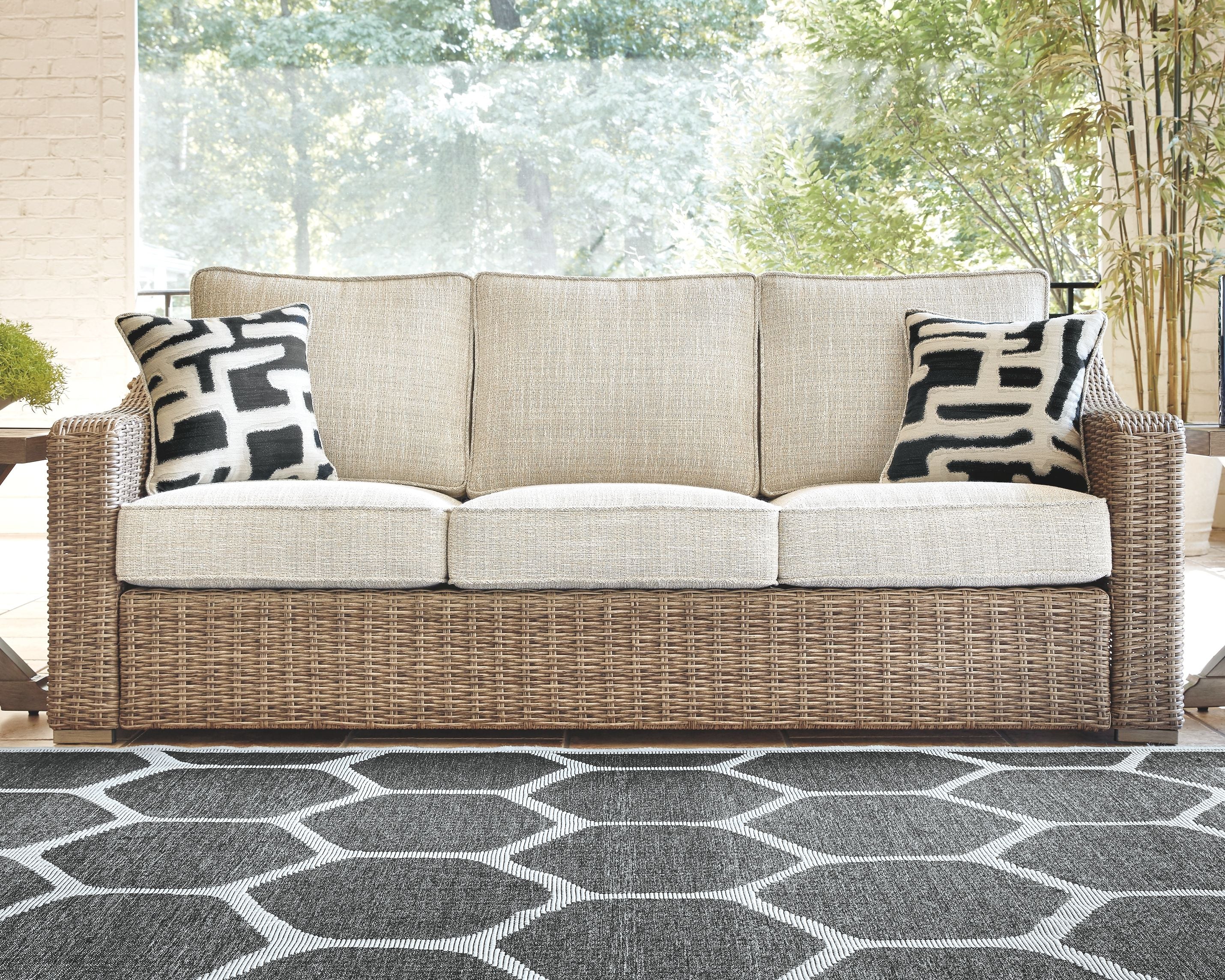 Beachcroft - Sofa With Cushion - Image 6