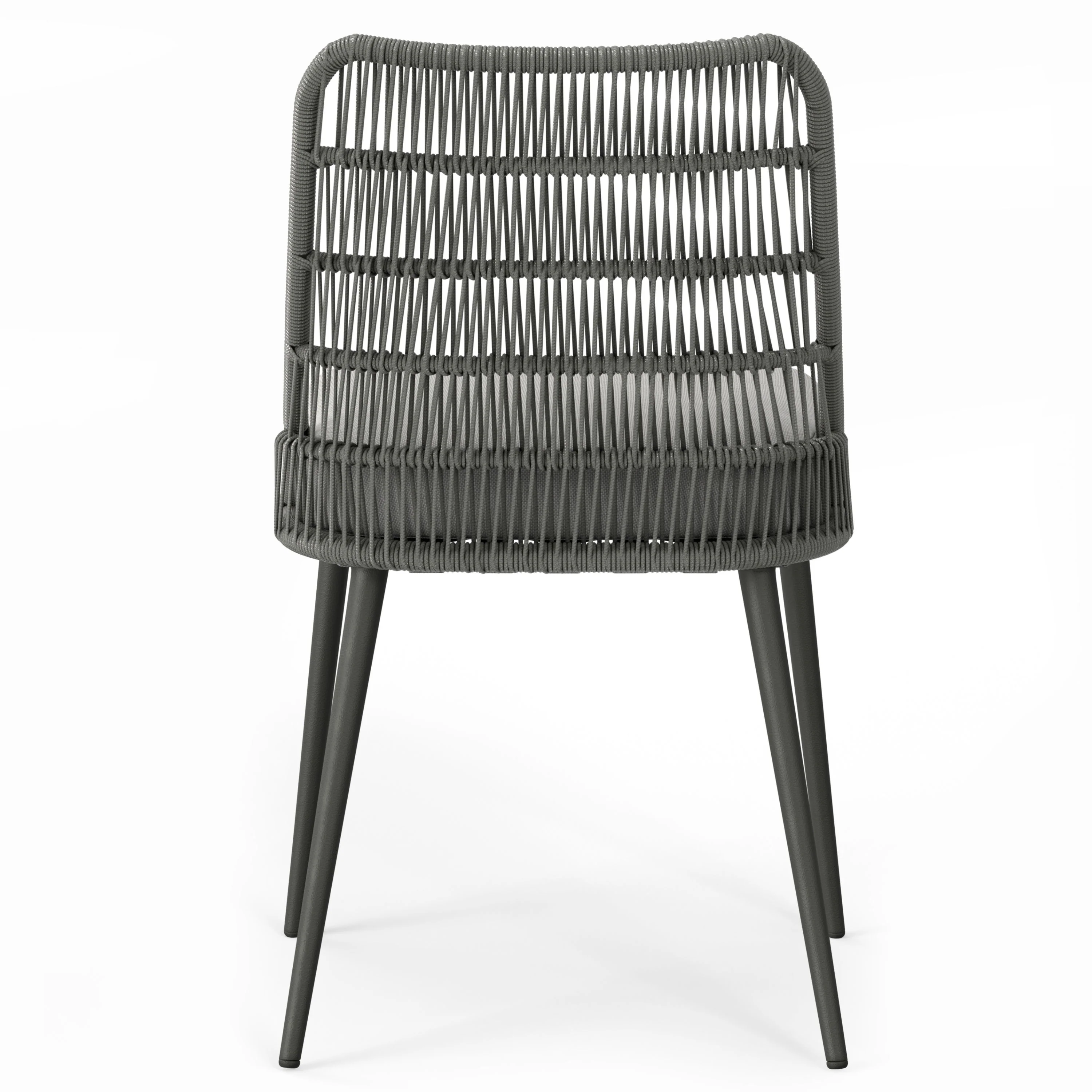 Beachside - Outdoor Dining Chair (Set of 2) - Gray - Image 3