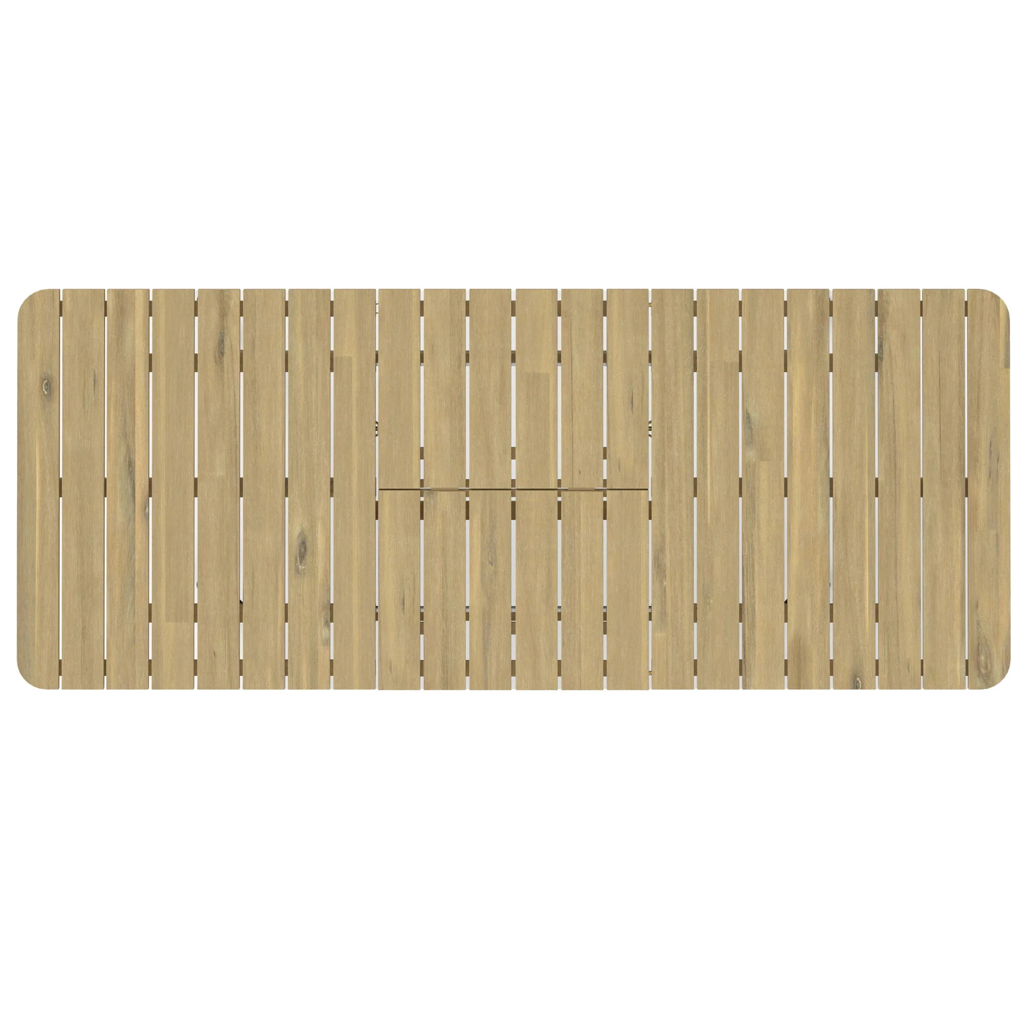 Beachside - Outdoor Extendable Dining Table - Light Teak - Image 8