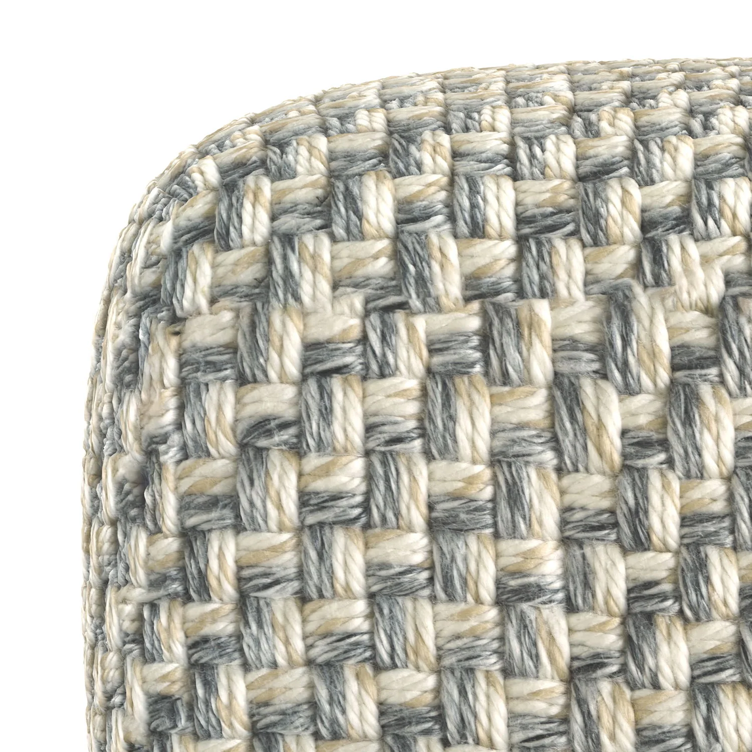 Beatrix - Square Pouf - Multicolor - Image 2