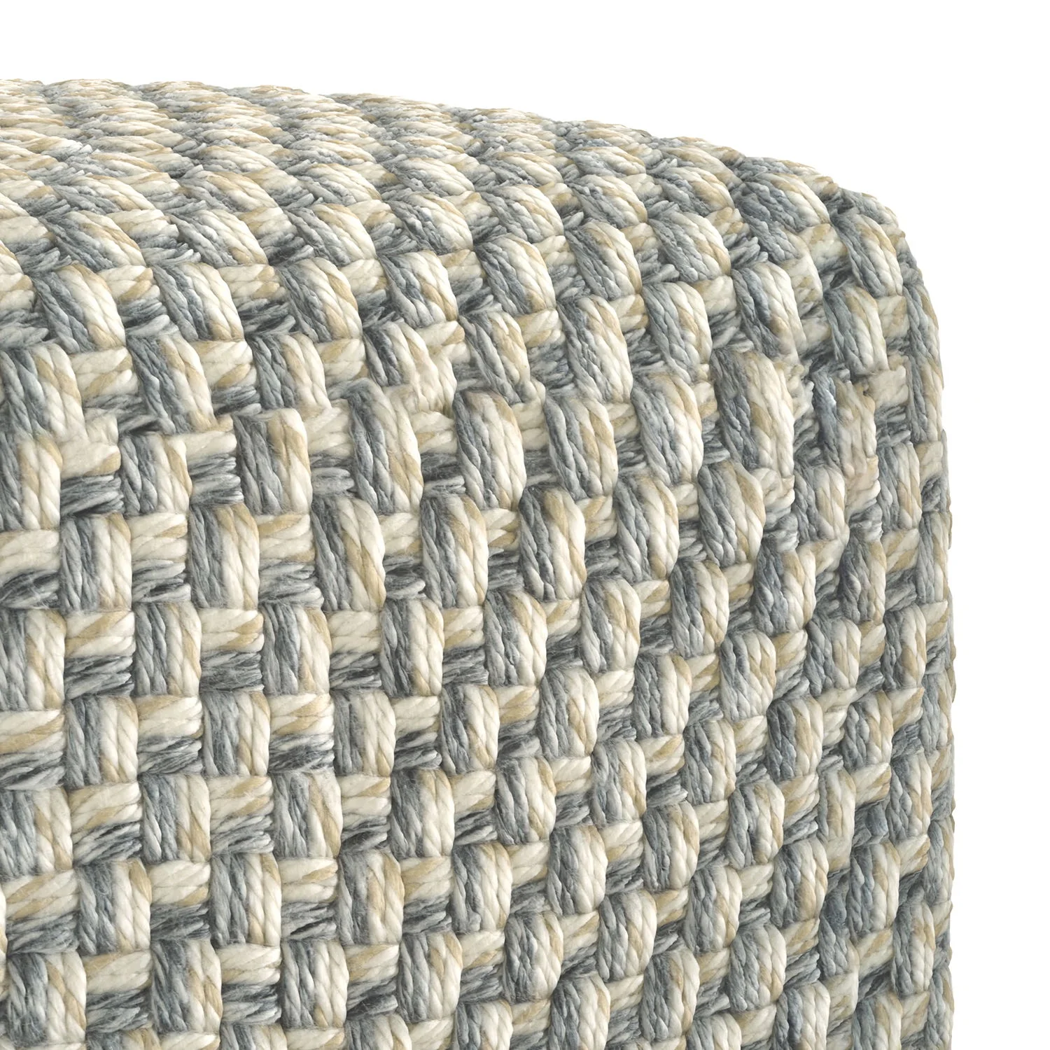 Beatrix - Square Pouf - Multicolor - Image 3