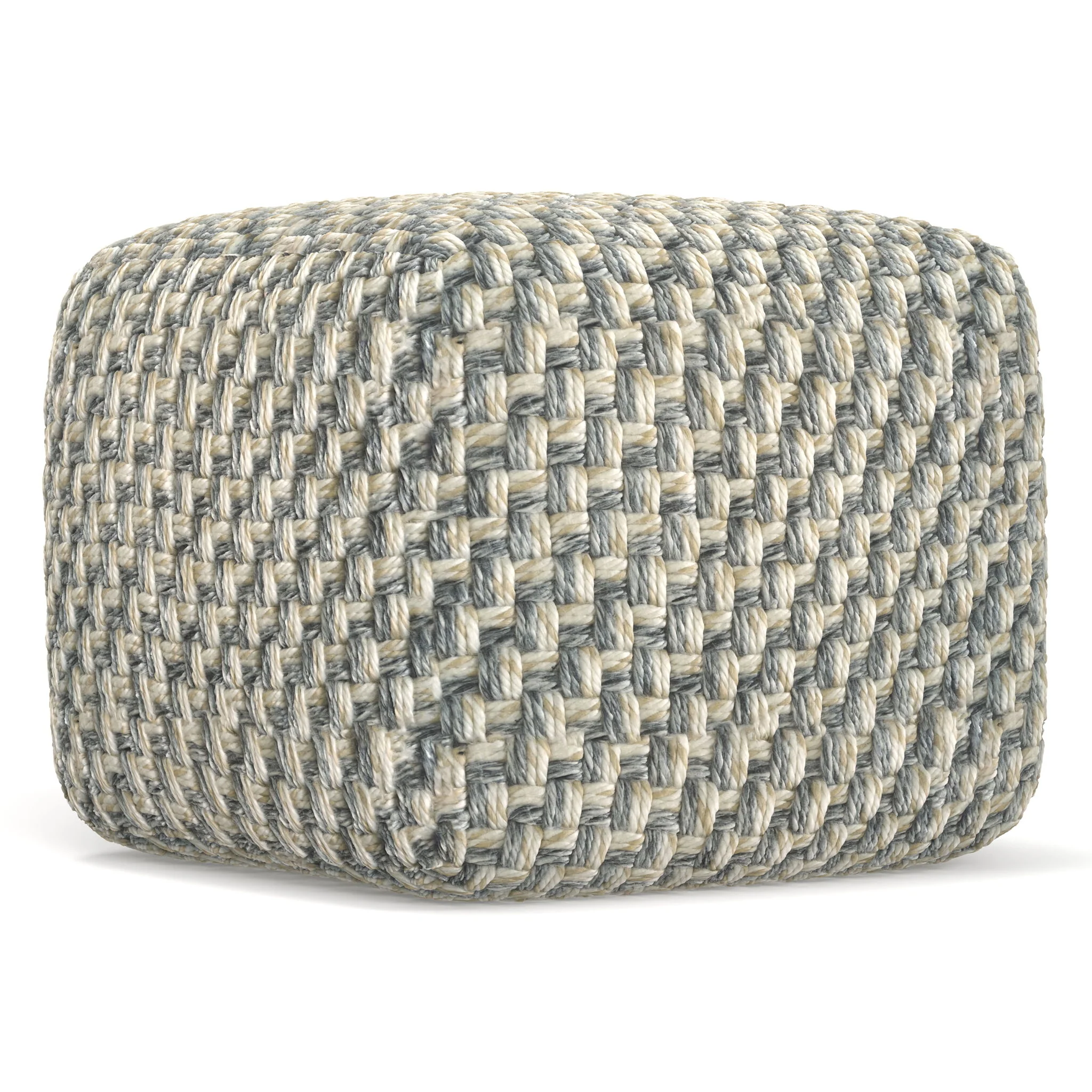 Beatrix - Square Pouf - Multicolor - Image 4