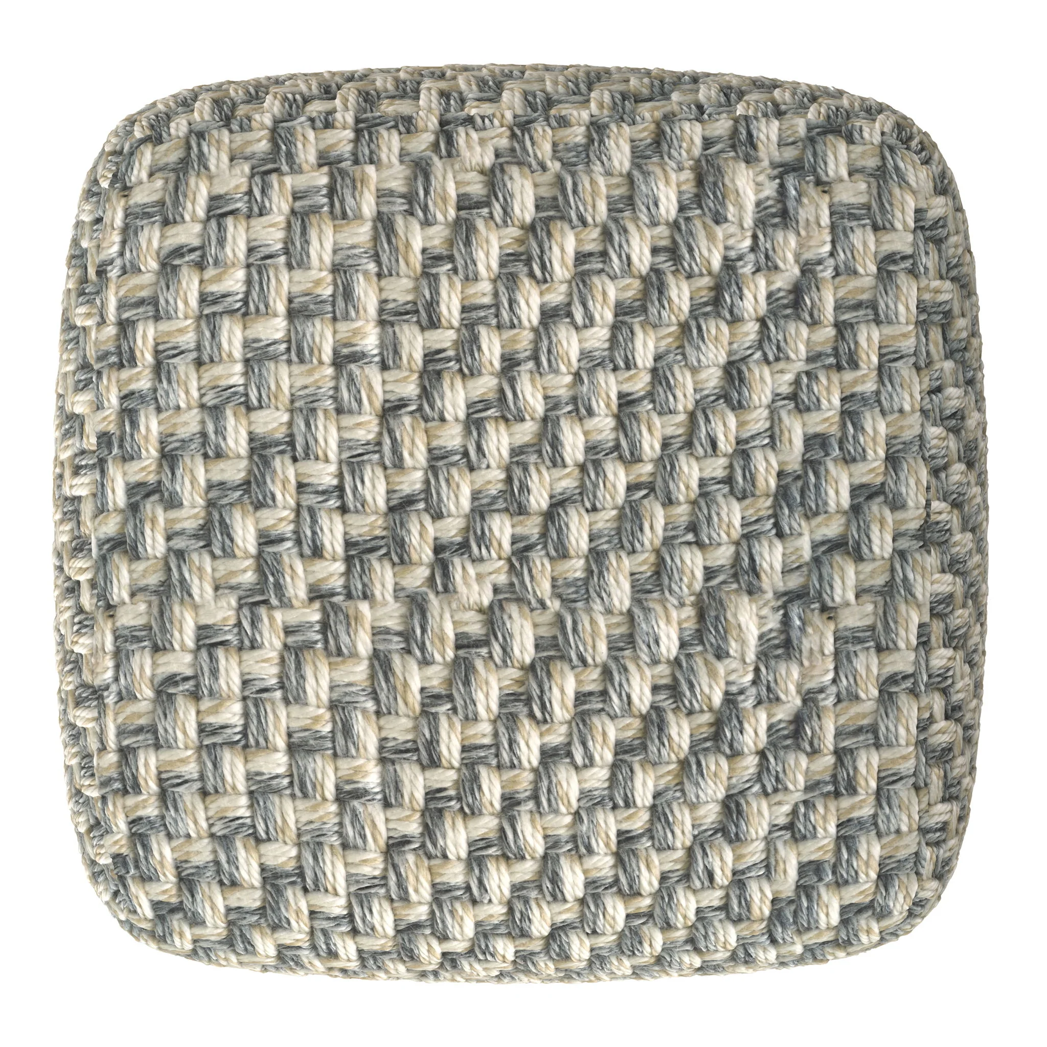 Beatrix - Square Pouf - Multicolor - Image 9