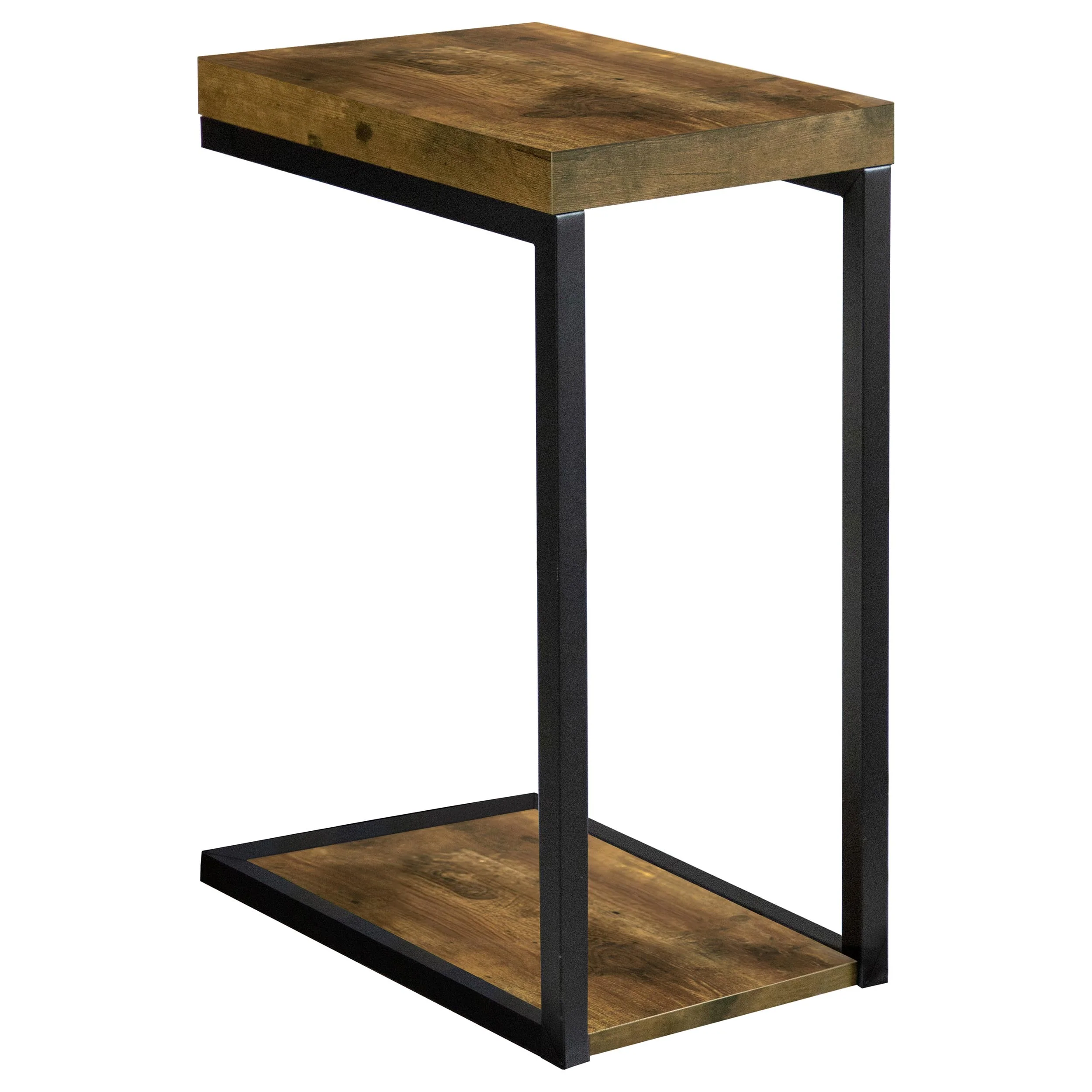 Beck - Engineered Wood C-Shape Sofa Side Table - Image 14