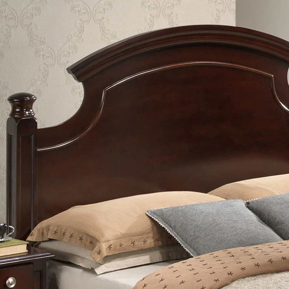 Bed Hand Carved Traditional - Image 4