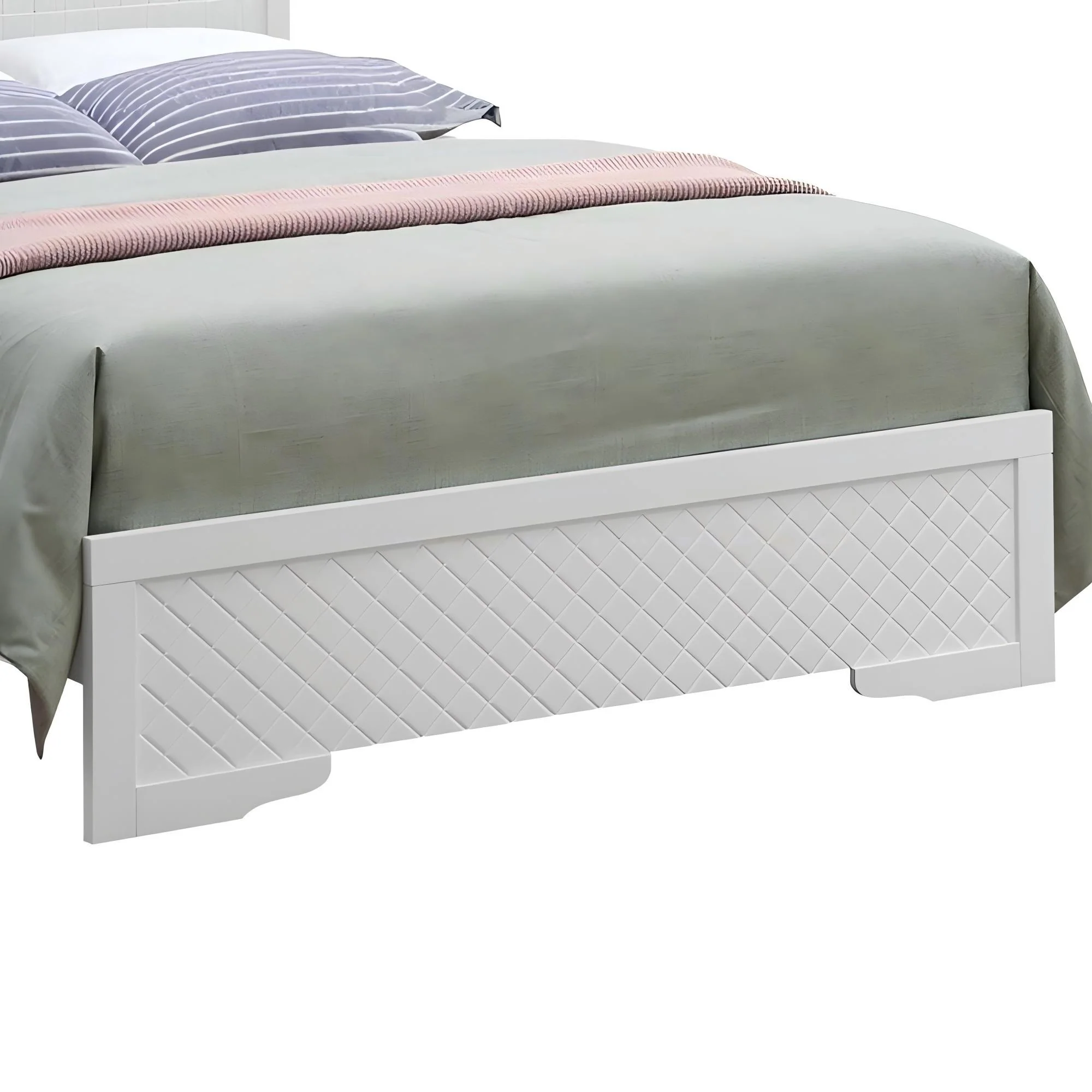 Bed With LED Light Accents Headboard - Image 20