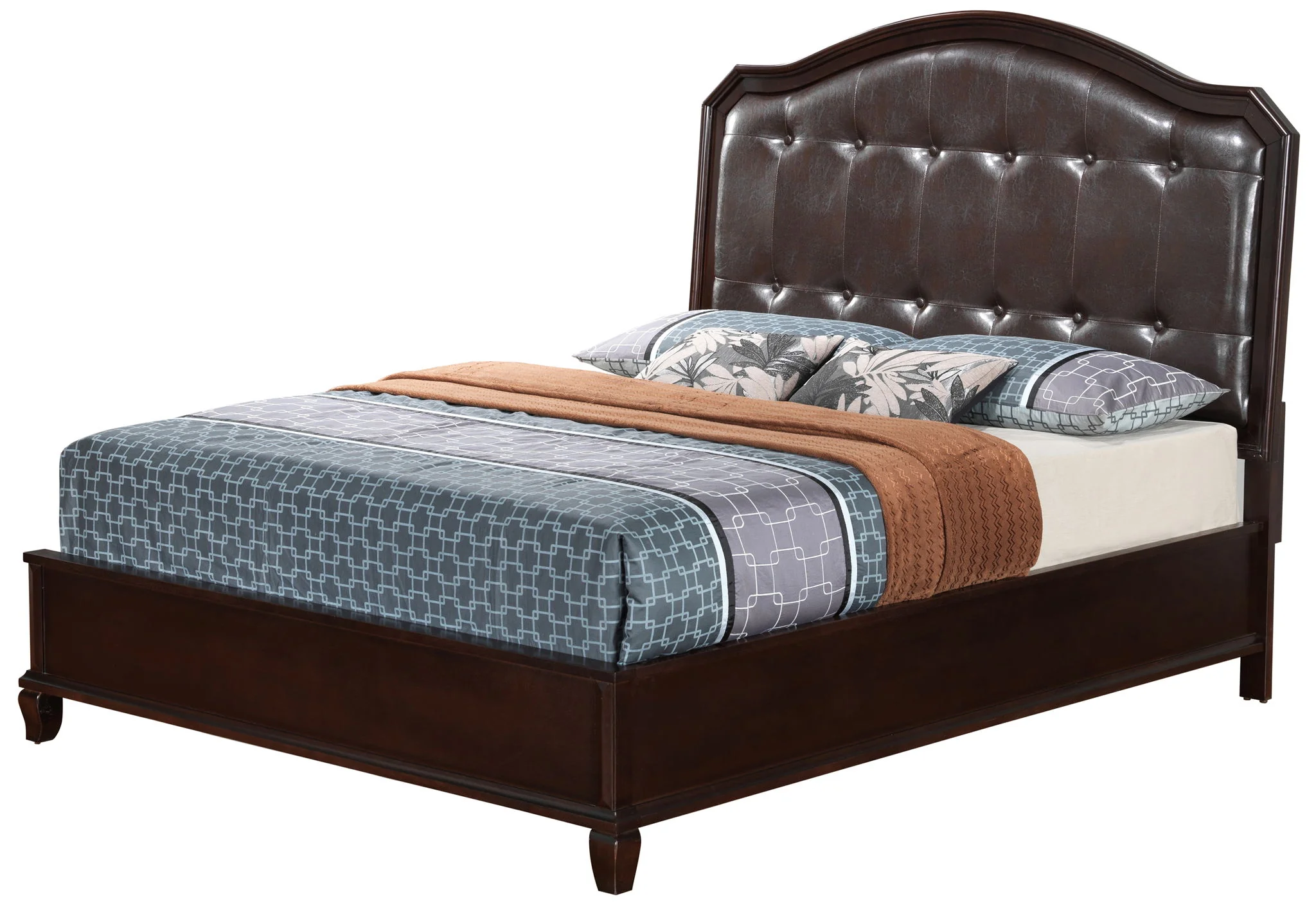 Bed With Transitional Design - Image 4