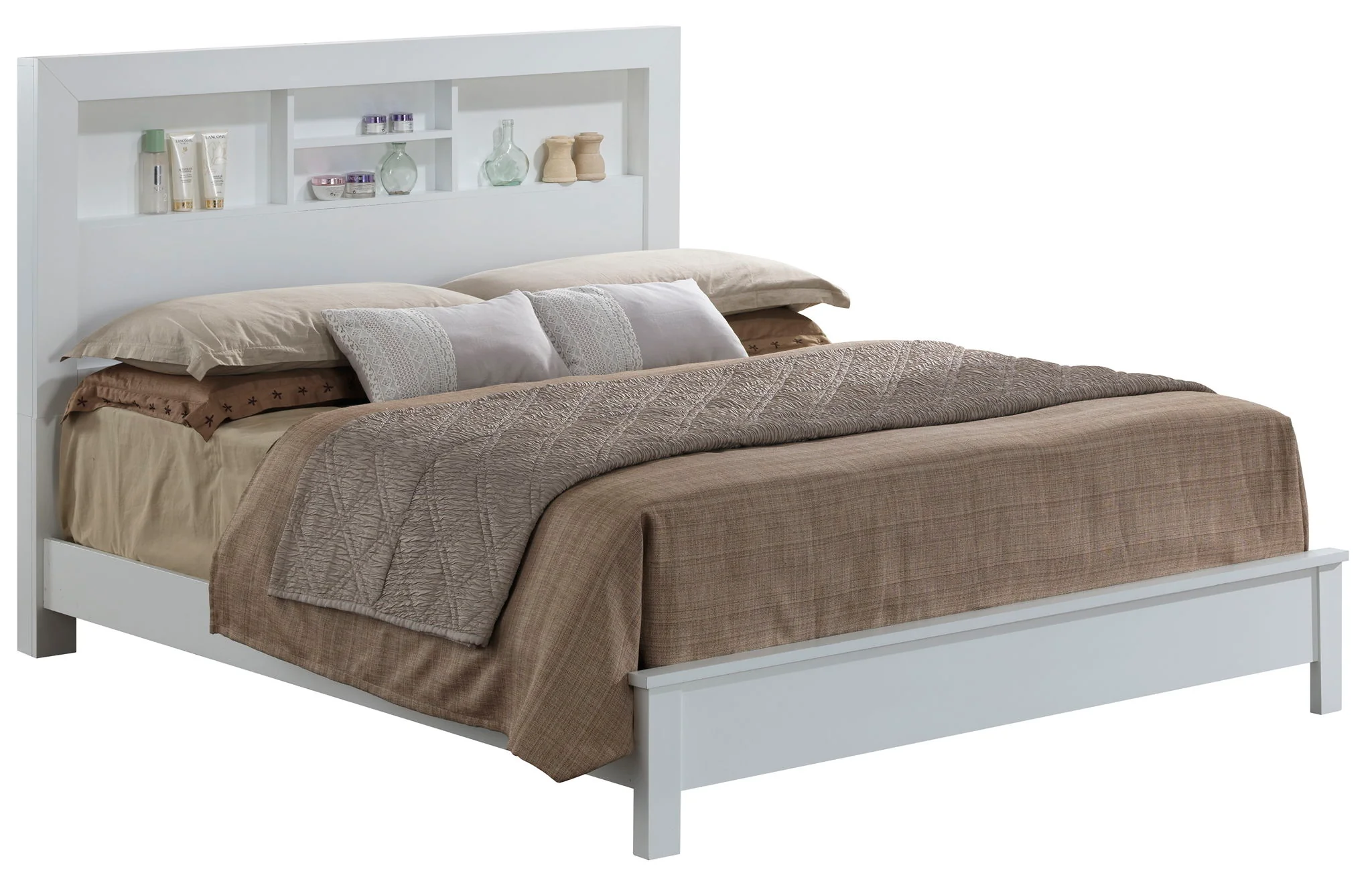 Bed With Transitional Design Stylish - Image 6