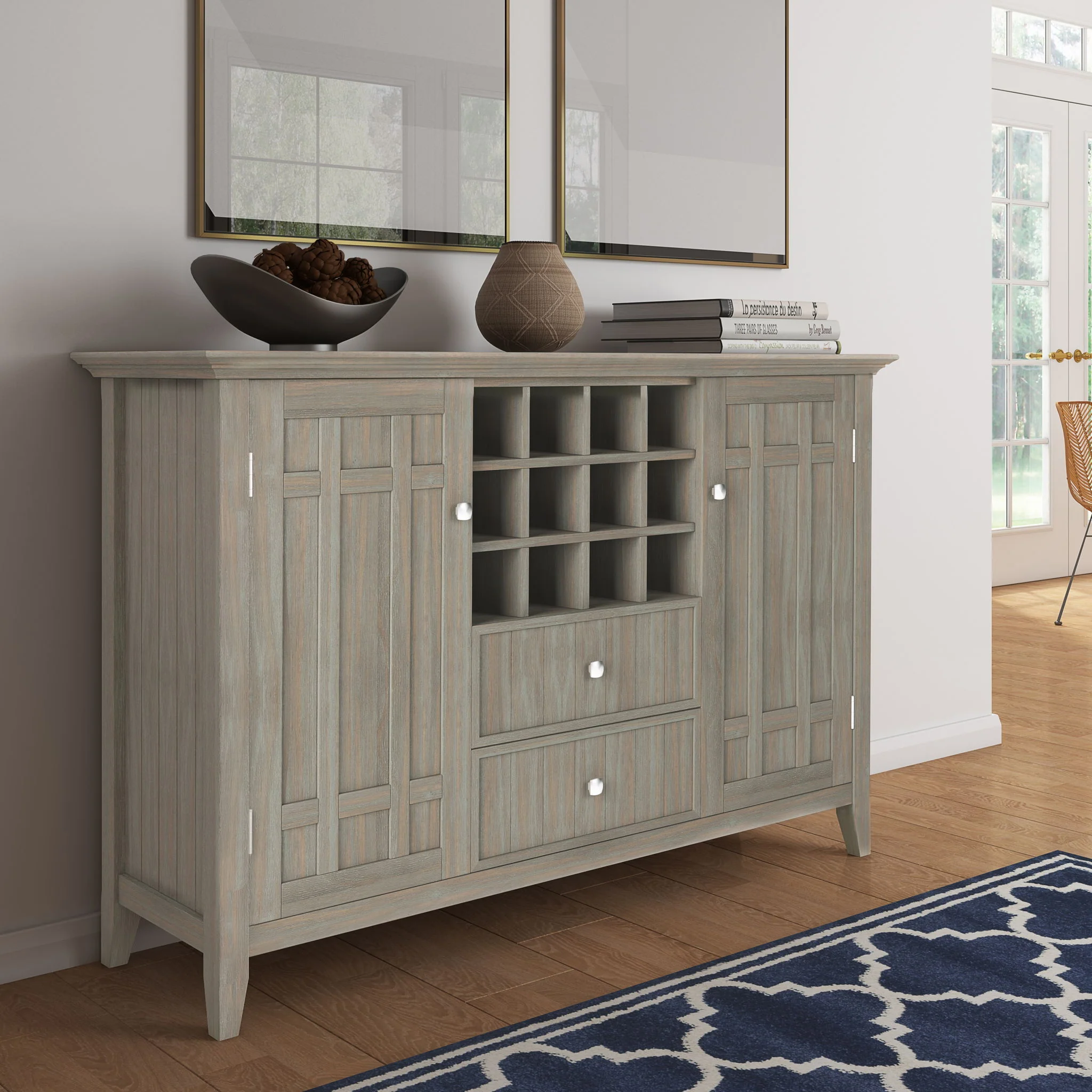 Bedford - Sideboard Buffet And Wine Rack - Image 28