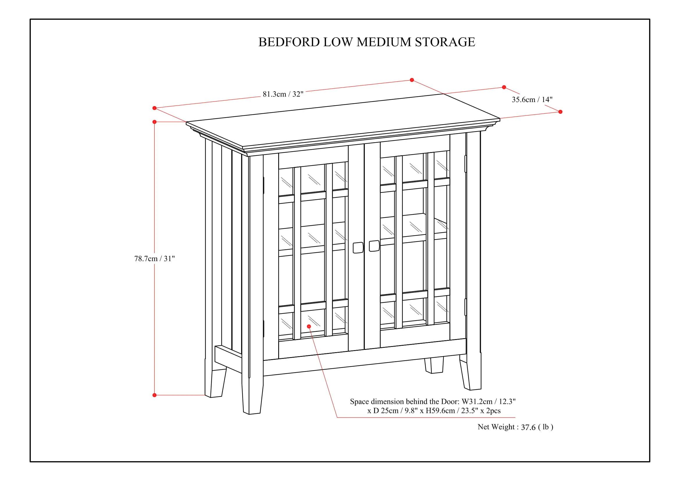 Bedford - Storage Media Cabinet - Image 14