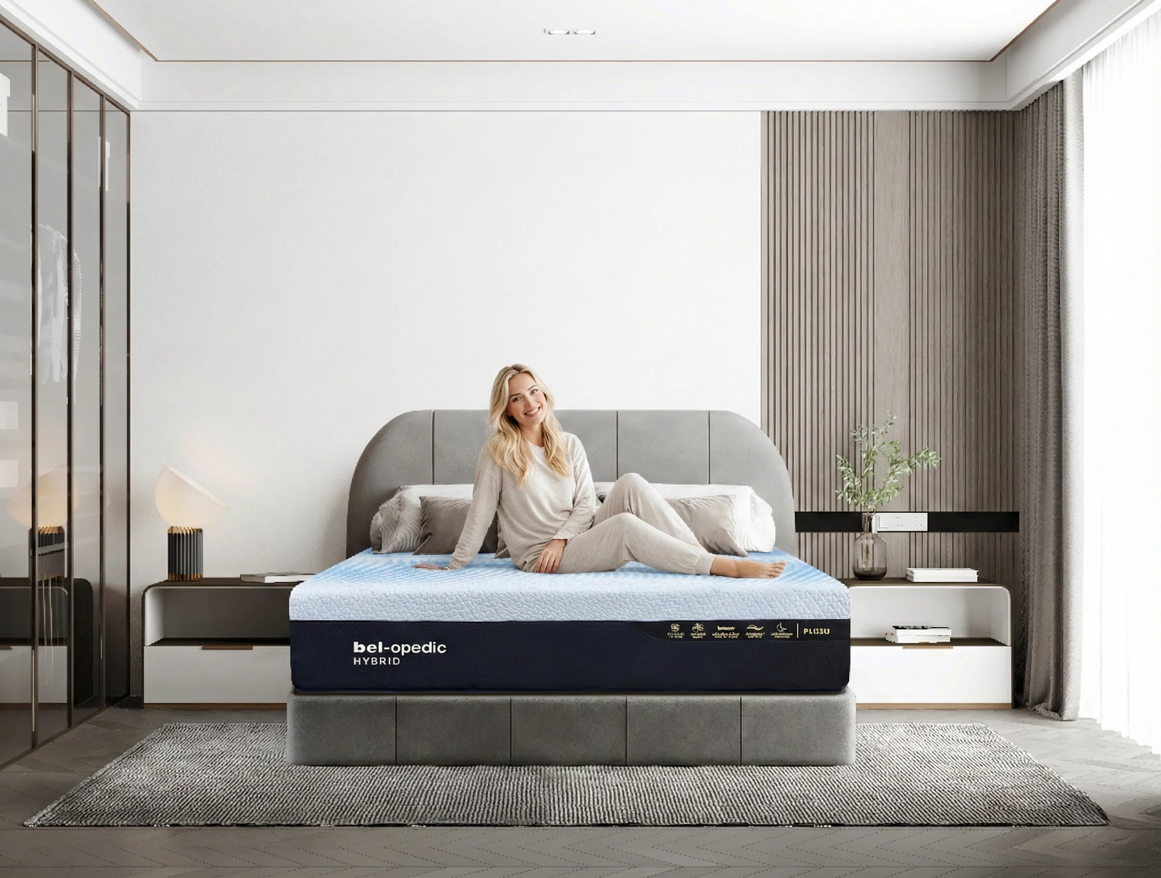 Rejuvenation 14" Plush Cooling Hybrid Mattress - Image 6