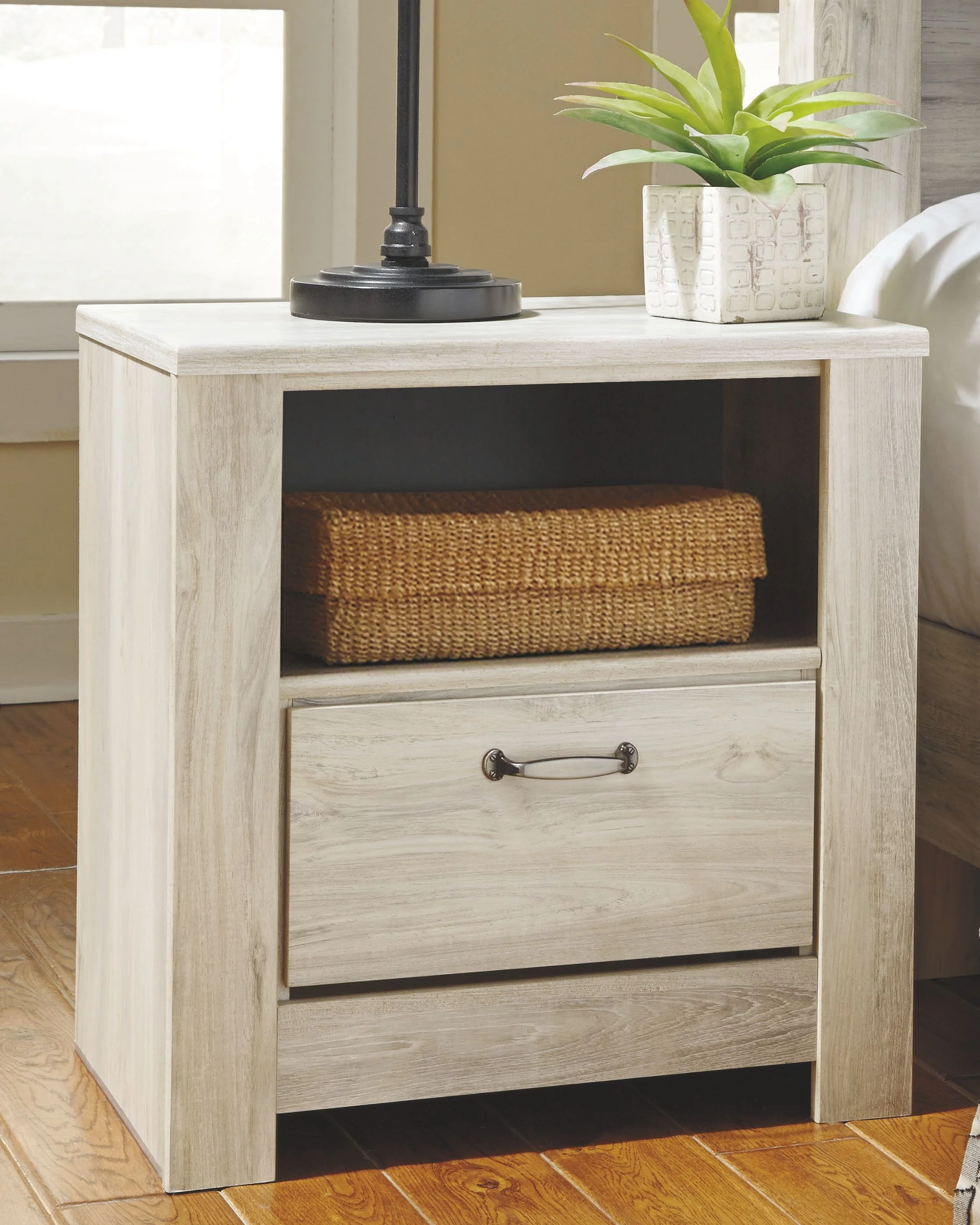 Bellaby - Dresser, Mirror, Platform Bed With Storage Drawers Set - Image 7