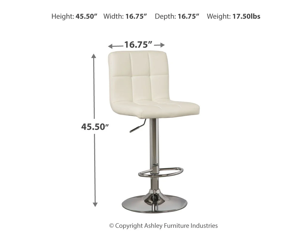 Bellatier - Adjustable Height Barstool (Set of 2) - Image 10