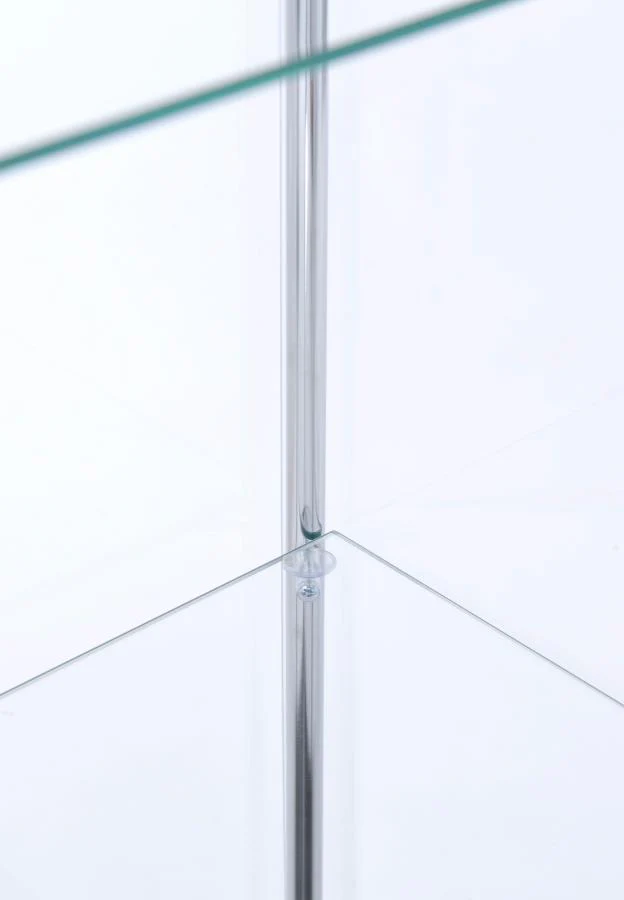 Bellatrix - 4-Shelf Clear Glass Curio Cabinet - Image 21