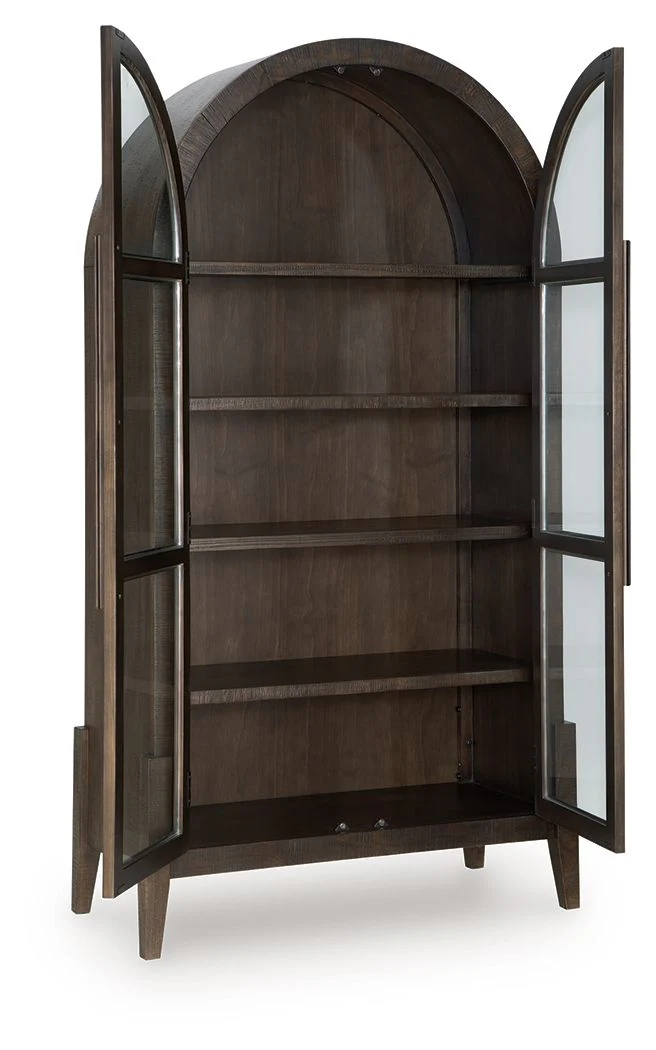 Benhall - Accent Cabinet - Dark Brown - Image 3