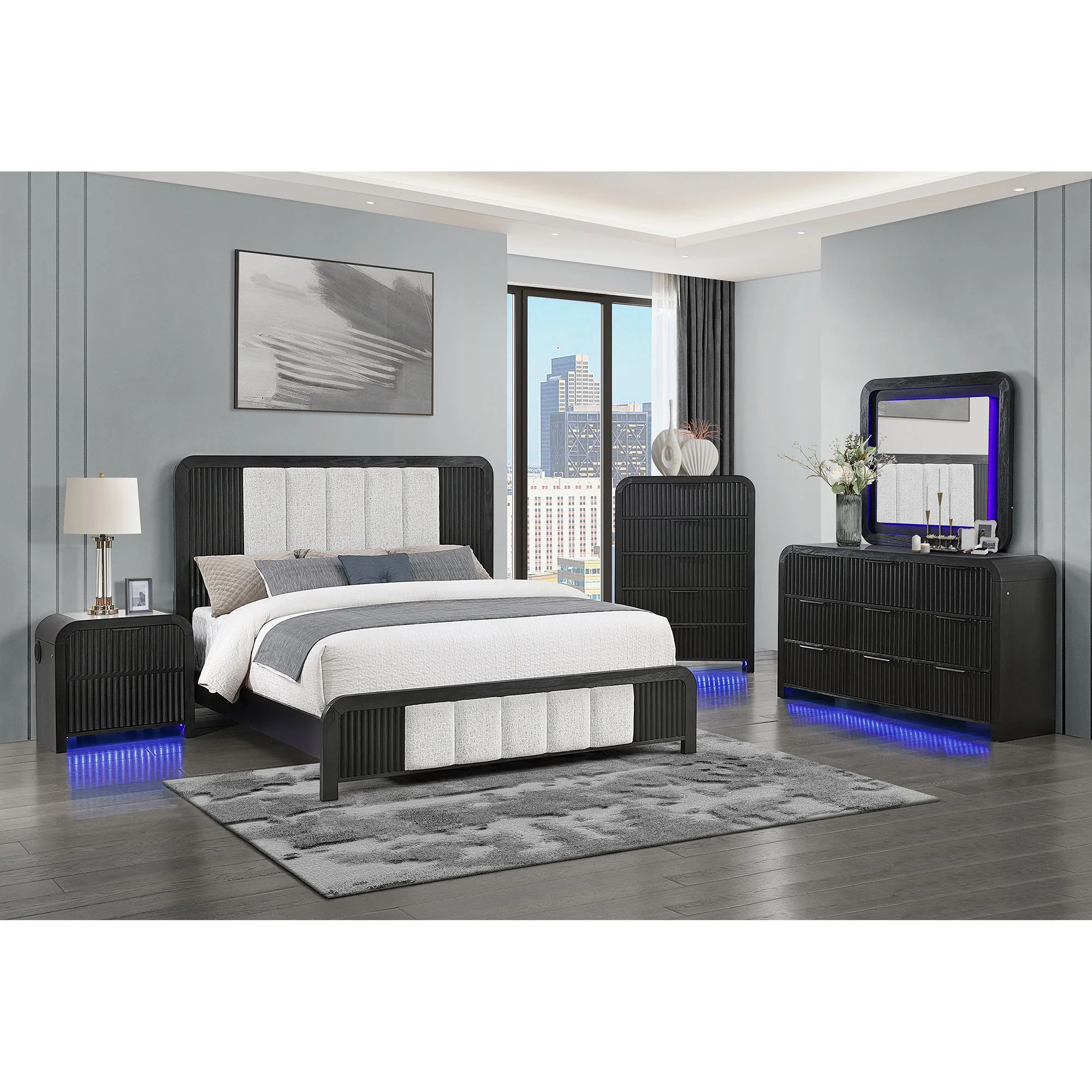 Beverly - 5 Piece Bedroom Set With Cooler - Image 8