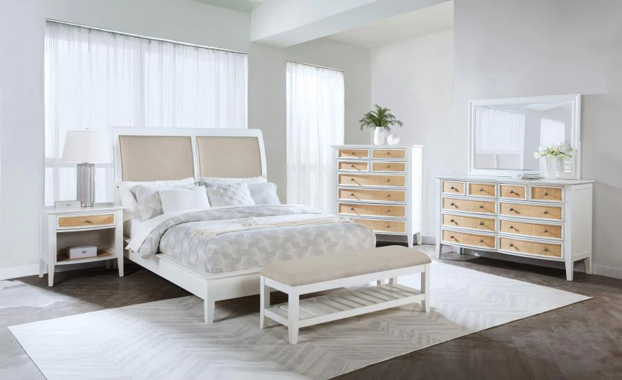 Bexhill - 56" Upholstered Panel Bed - Image 29