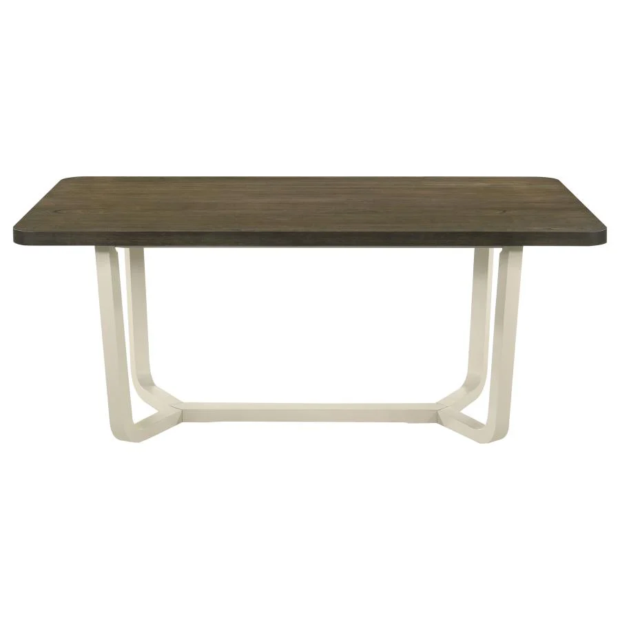 Biloxi - Rectangular Wood Dining Table - Grayish Brown - Image 3