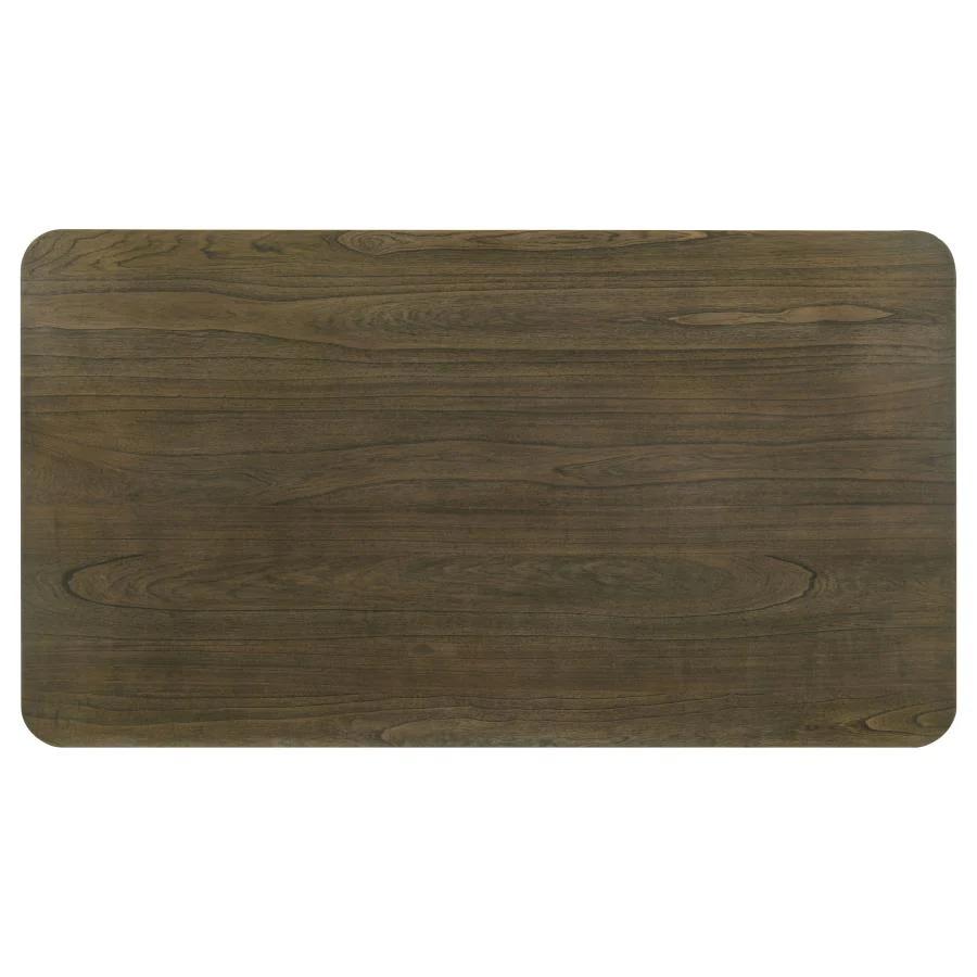 Biloxi - Rectangular Wood Dining Table - Grayish Brown - Image 5