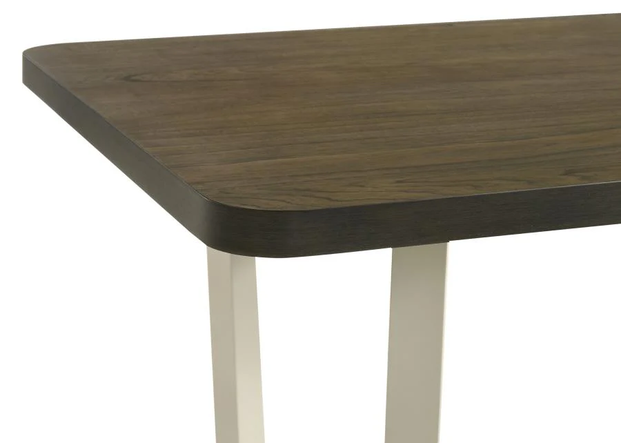 Biloxi - Rectangular Wood Dining Table - Grayish Brown - Image 6