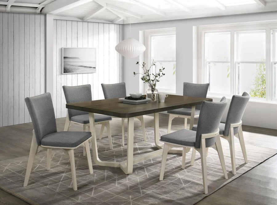 Biloxi - Upholstered Dining Side Chair (Set of 2) - Gray - Image 14