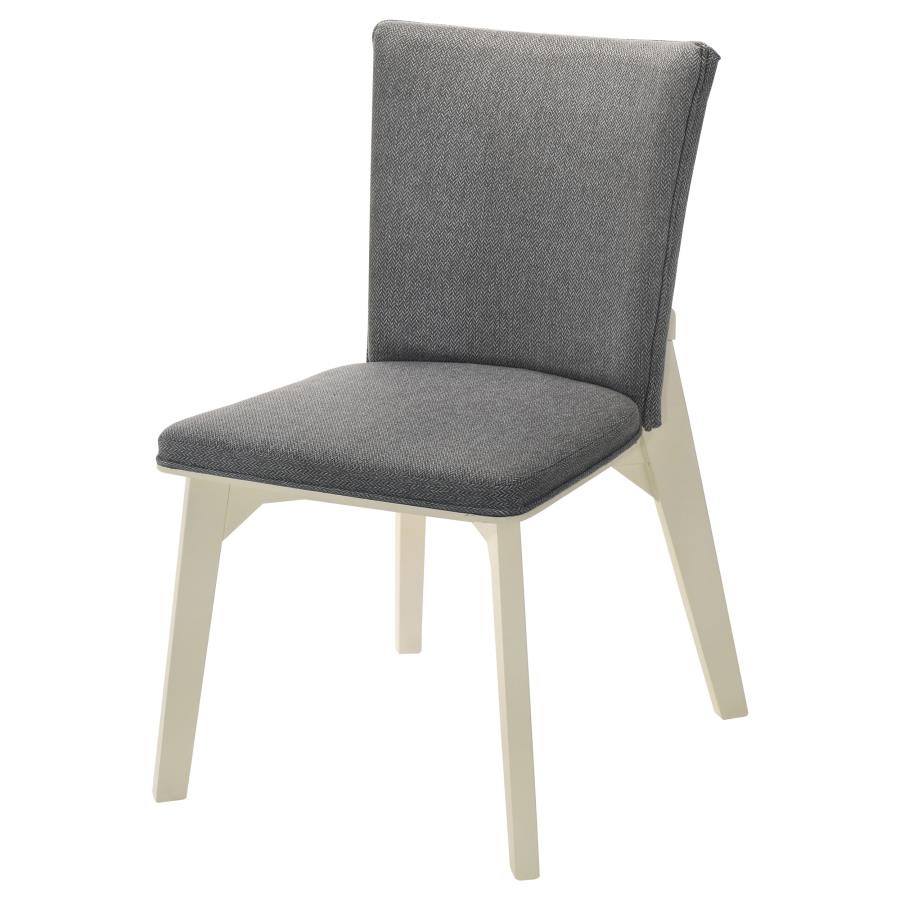 Biloxi - Upholstered Dining Side Chair (Set of 2) - Gray - Image 5