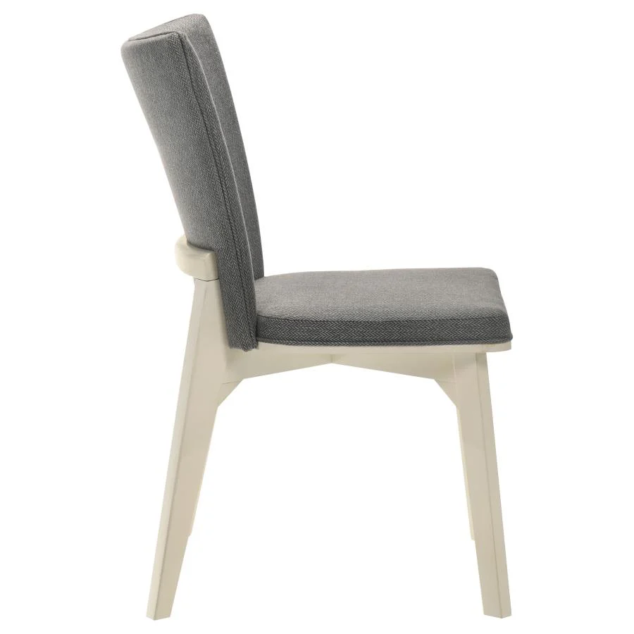 Biloxi - Upholstered Dining Side Chair (Set of 2) - Gray - Image 9