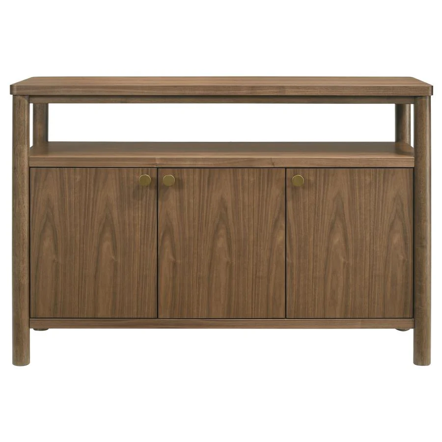Crestmore - Dining Cabinet Sideboard Buffet - Walnut - Image 3