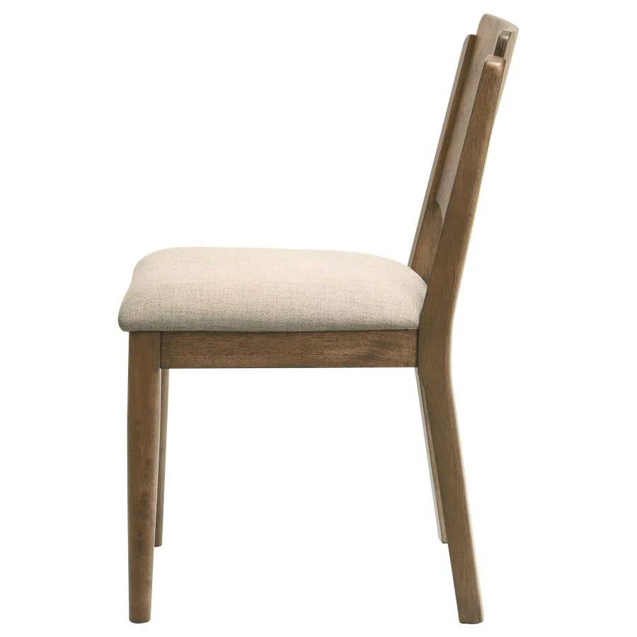 Crestmore - Dining Chair Upholstered Seat (Set of 2) - Walnut - Image 6