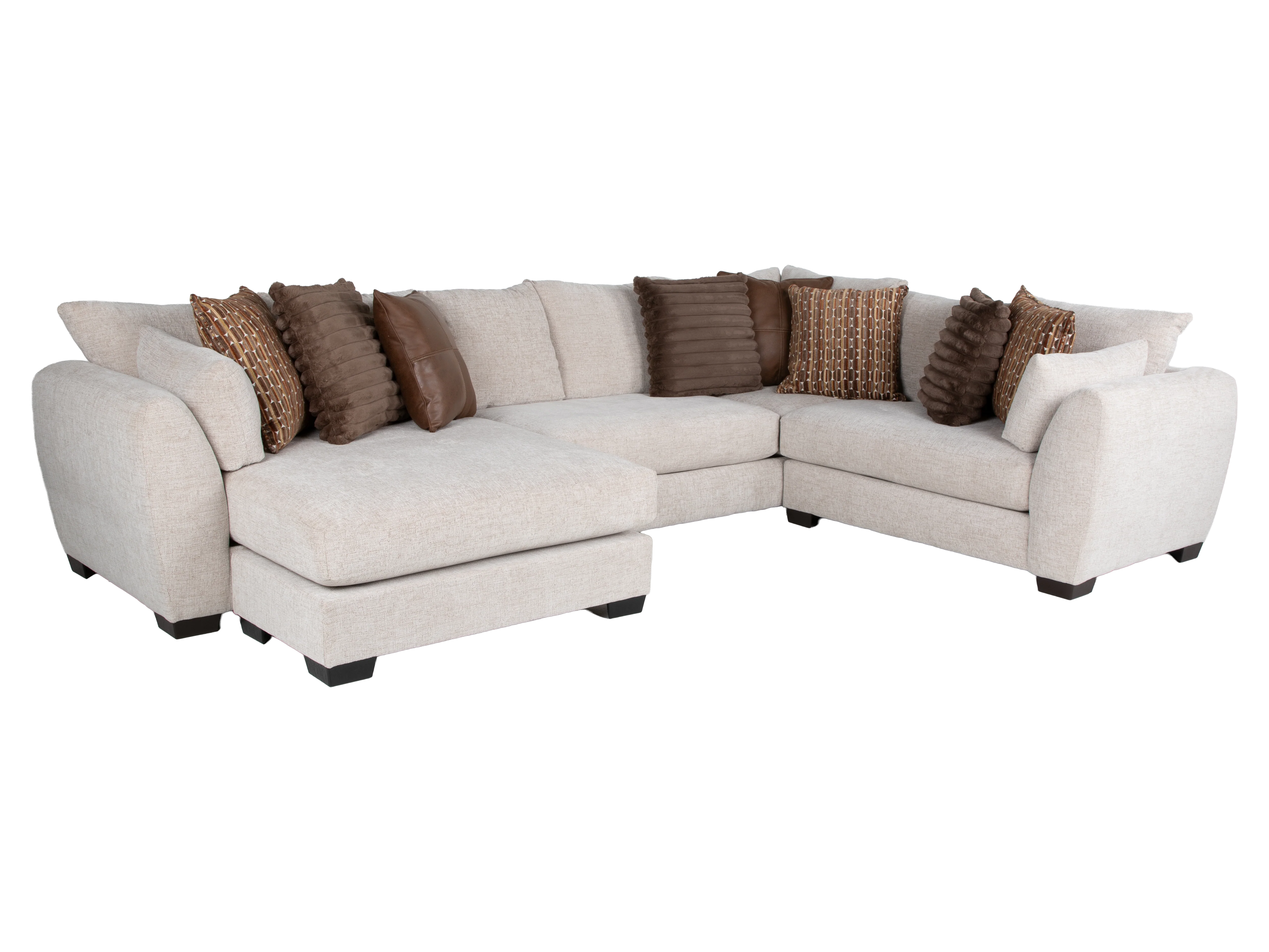 Birch 3-Piece Sectional with Left-Arm-Facing Chaise - Image 13