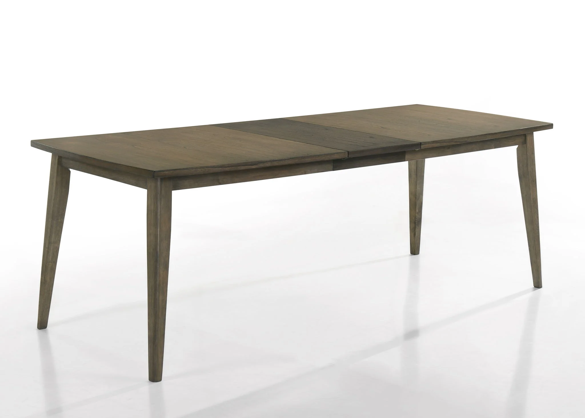 Bistro - Wide Contemporary Rectangle Dining Table With Extension Leaf - Image 2