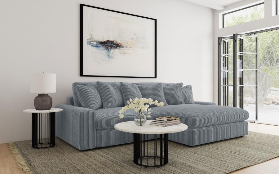 Blaine - Upholstered Reversible Chaise Sectional Sofa - Image 4