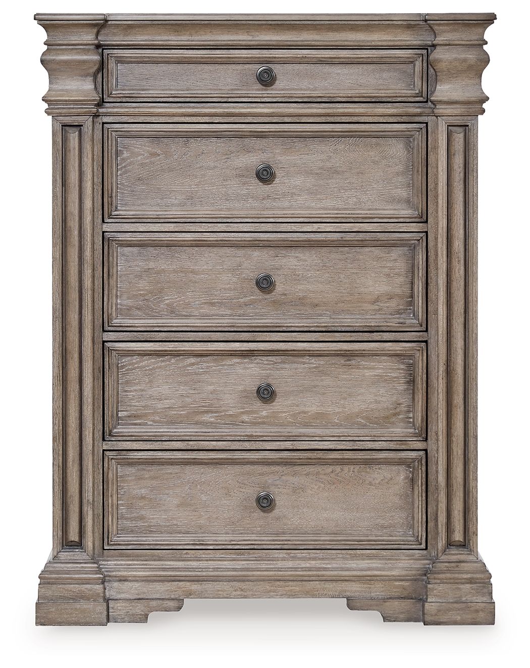Blairhurst - Five Drawer Chest - Light Grayish Brown - Image 5