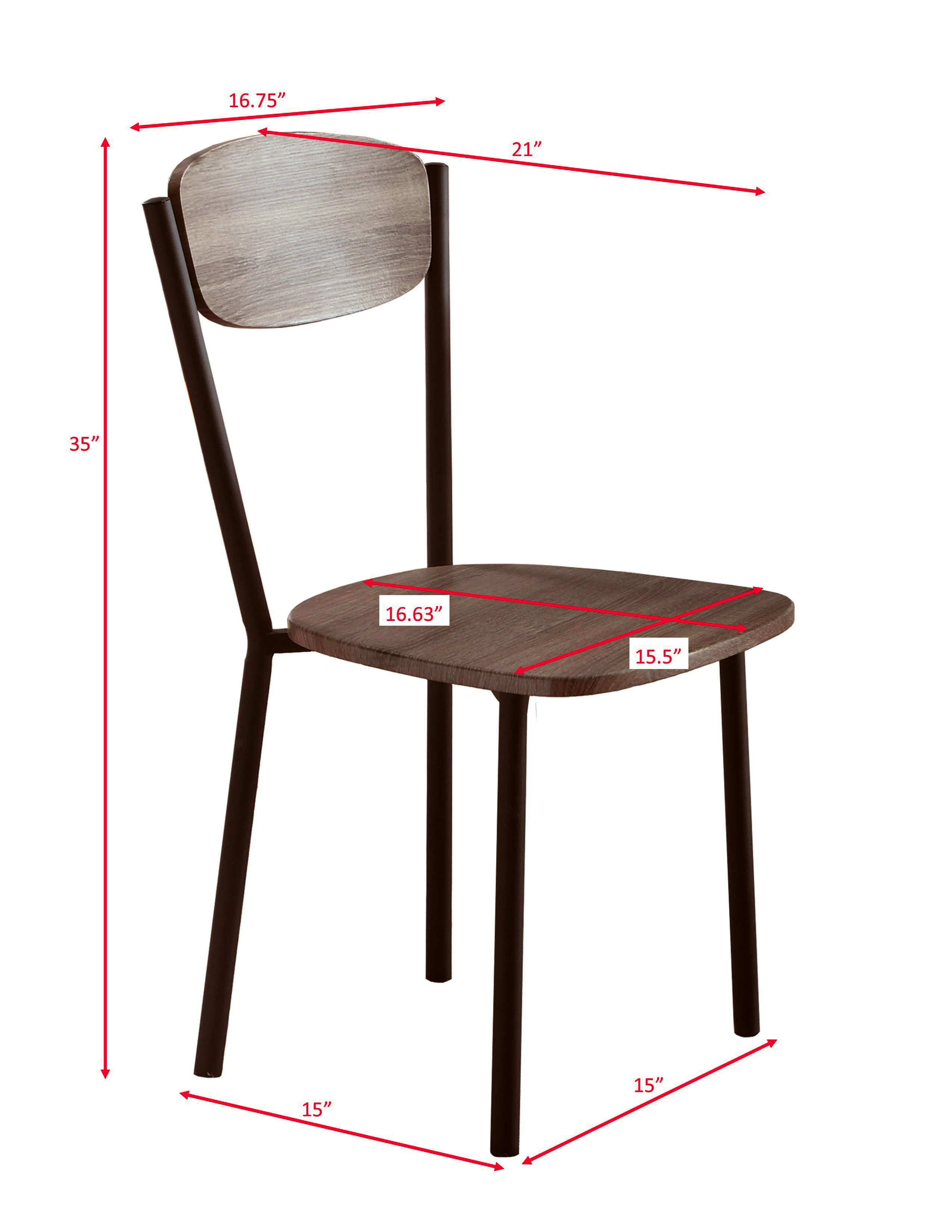 Blake 5-Pk Round Dining Set - Image 2