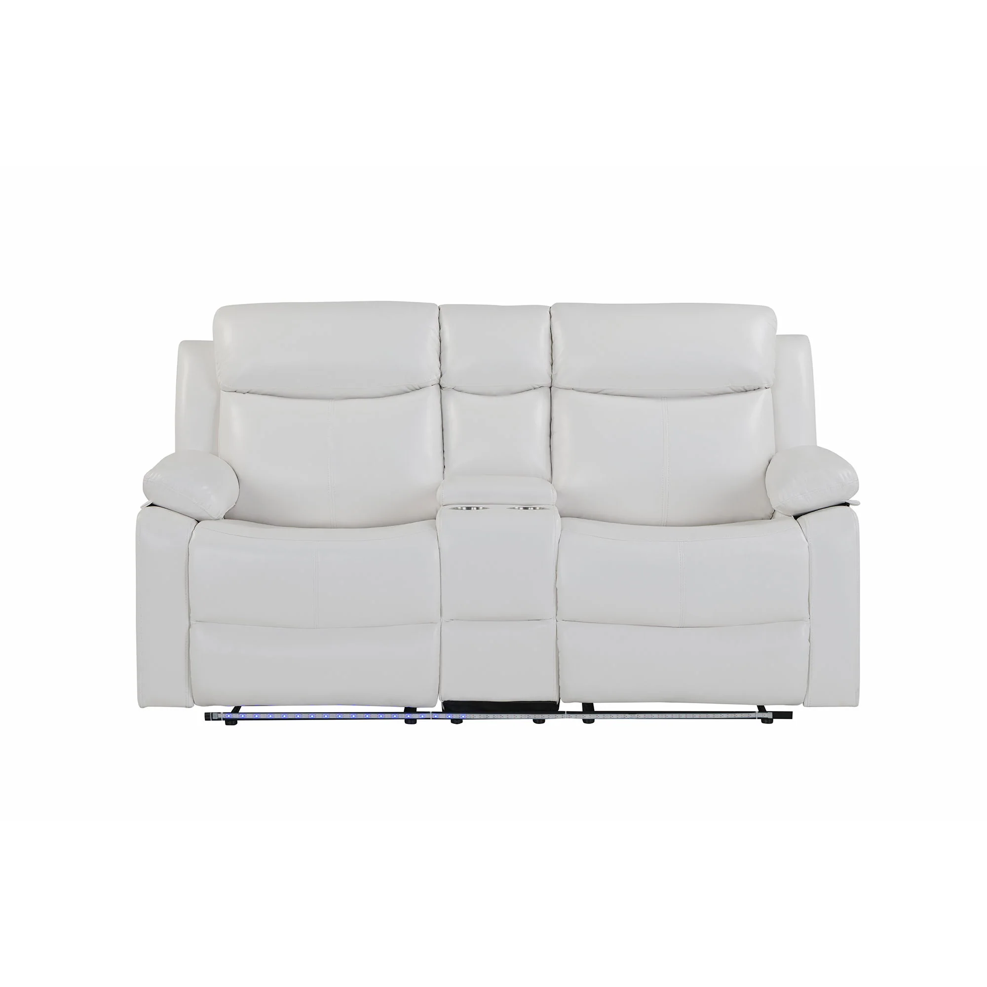 Blanche - Reclining Set With LED Lights, Speaker - Image 13