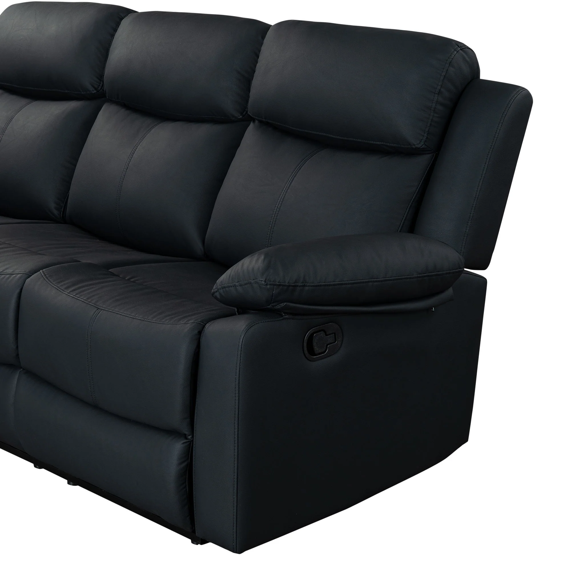 Blanche - Reclining Set With LED Lights, Speaker - Image 15