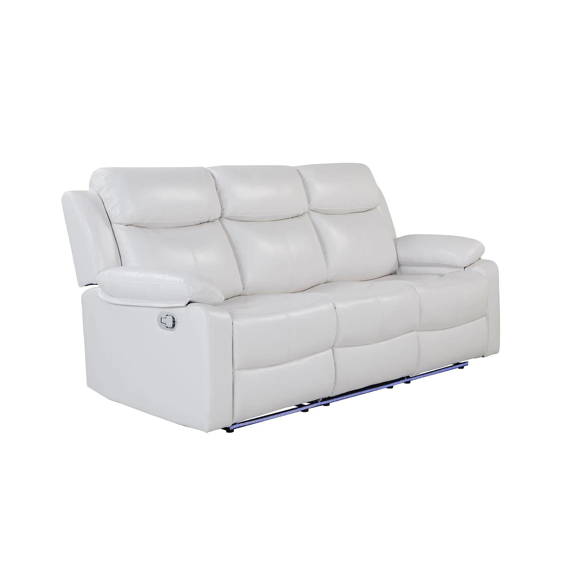 Blanche - Reclining Sofa With LED Lights - Image 17
