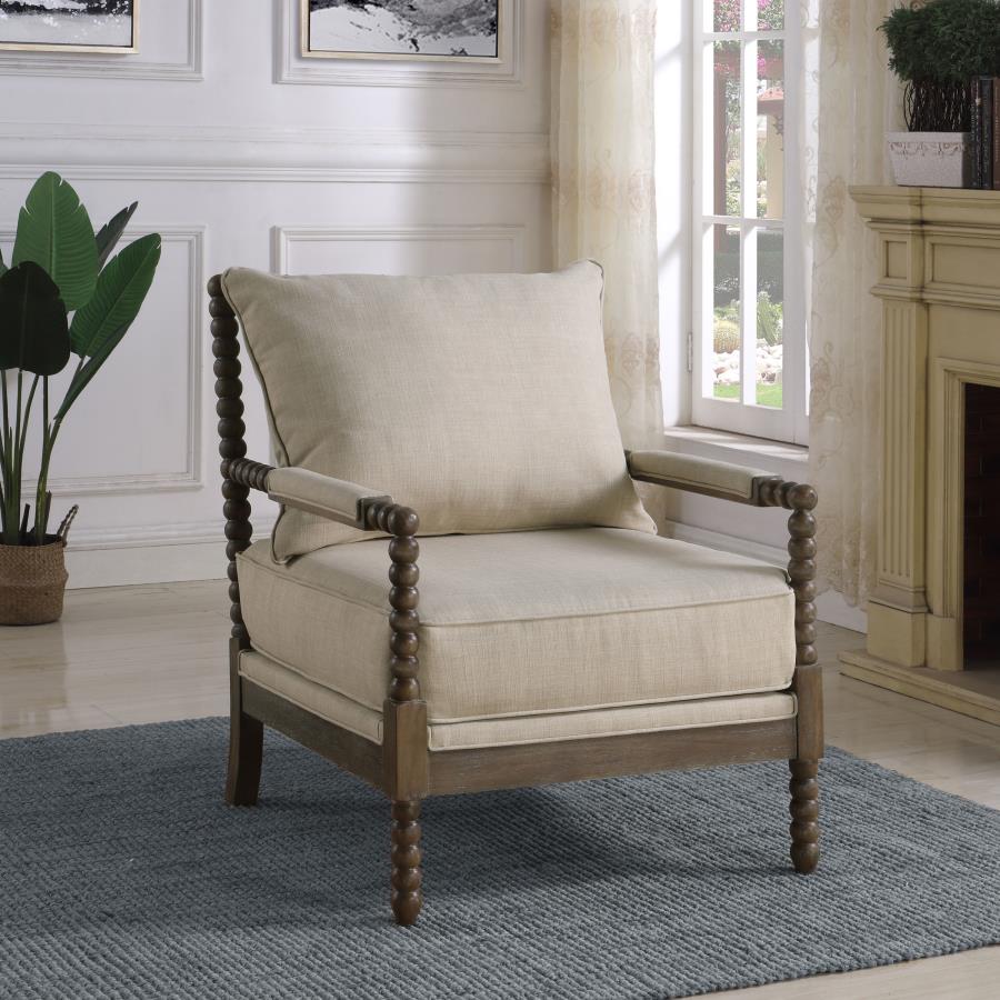 Blanchett - Cushion Back Accent Chair - Image 2